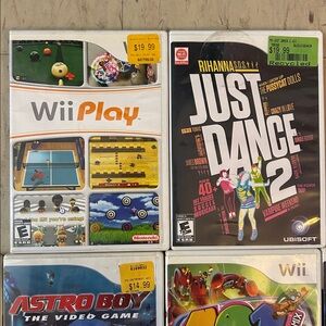 $10 each - Nintendo Wii Games